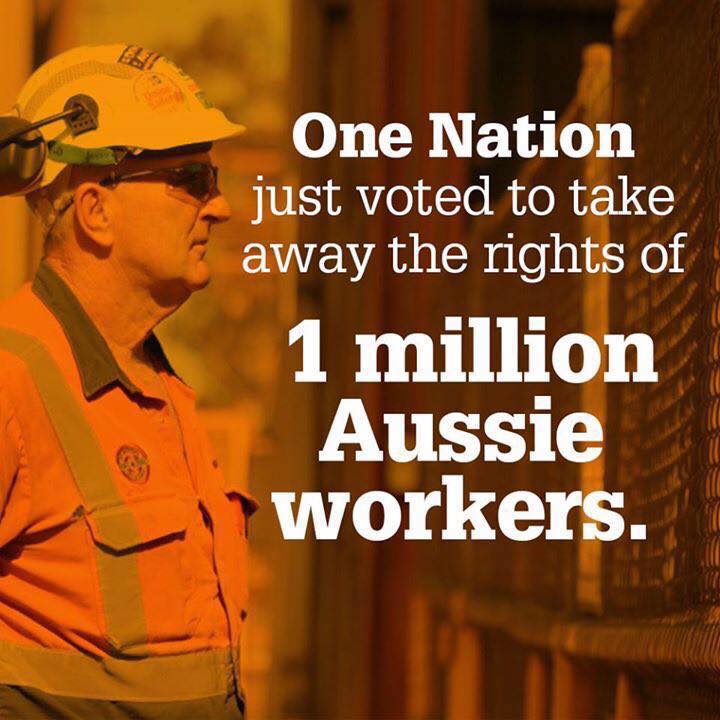 Simon_A_Wood's tweet photo. @SkyNewsAust We on the left share out wealth &amp; power, e.g. #WorkersRights &amp; nationalisation of corporations. 

In contrast, you "One Nation" people took away workers' rights a few years ago. You are stooges for the greedy owners of corporations.

#OneNationFail #COALitionFail #Vote1Greens https://t.co/MN3CdnpSuP