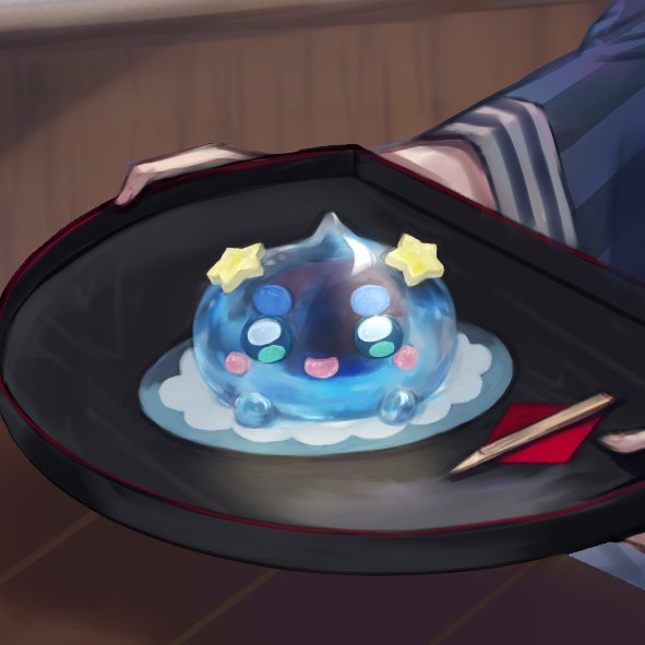 「ぷる(んす)まんはじめました。
(十勝産小豆使用) 」|おっかのイラスト