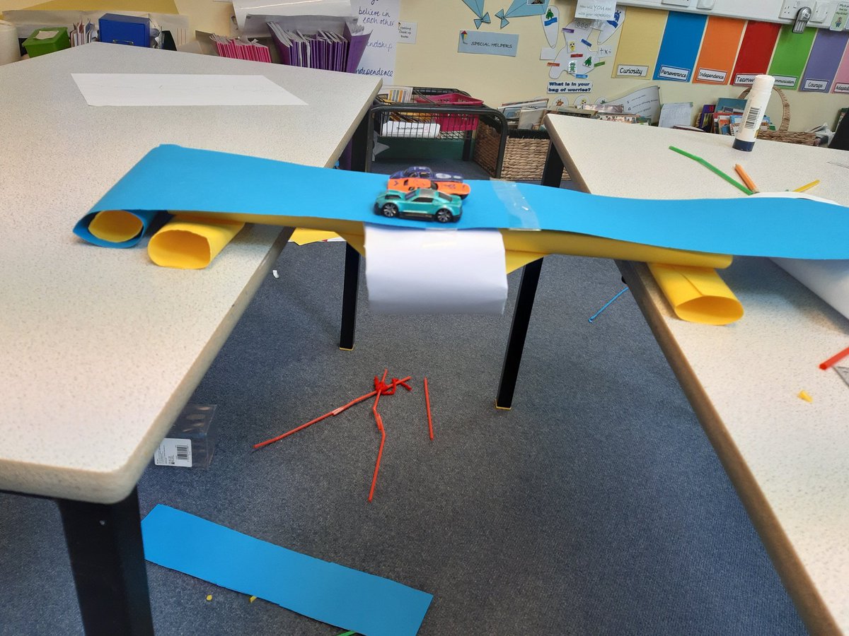 MrsGriffith10's tweet photo. Construction Challenge week has begun. And the children were set the challenge to build a bridge. All ages took part with some incredible results. #bridgebuild #futureengineers #problemsolvers https://t.co/OUBEDuyzm0