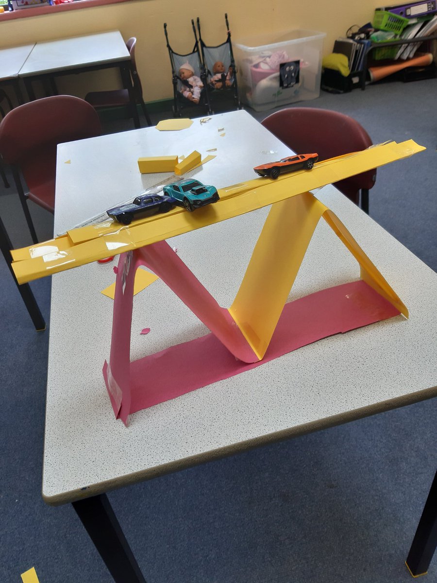 MrsGriffith10's tweet photo. Construction Challenge week has begun. And the children were set the challenge to build a bridge. All ages took part with some incredible results. #bridgebuild #futureengineers #problemsolvers https://t.co/OUBEDuyzm0