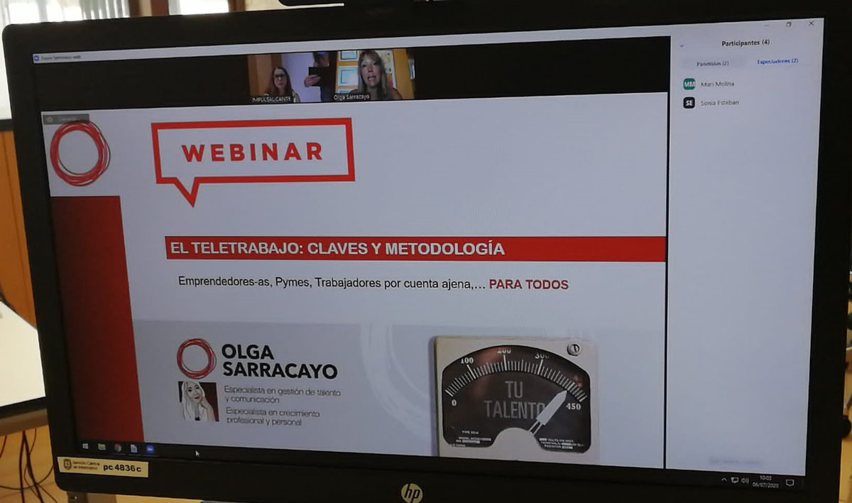 Comenzamos la semana con dos actividades online:
1️⃣ En el Centro de Emprendedores,<a href="/novafeina/">Fundació Nova Feina</a> está impartiendo el taller "Crea tu empresa"
2️⃣ En la Escuela de Talento Femenino, <a href="/olgasarracayo/">Olga Sarracayo</a> está realizando un webinar sobre "Teletrabajo: claves y metodología"