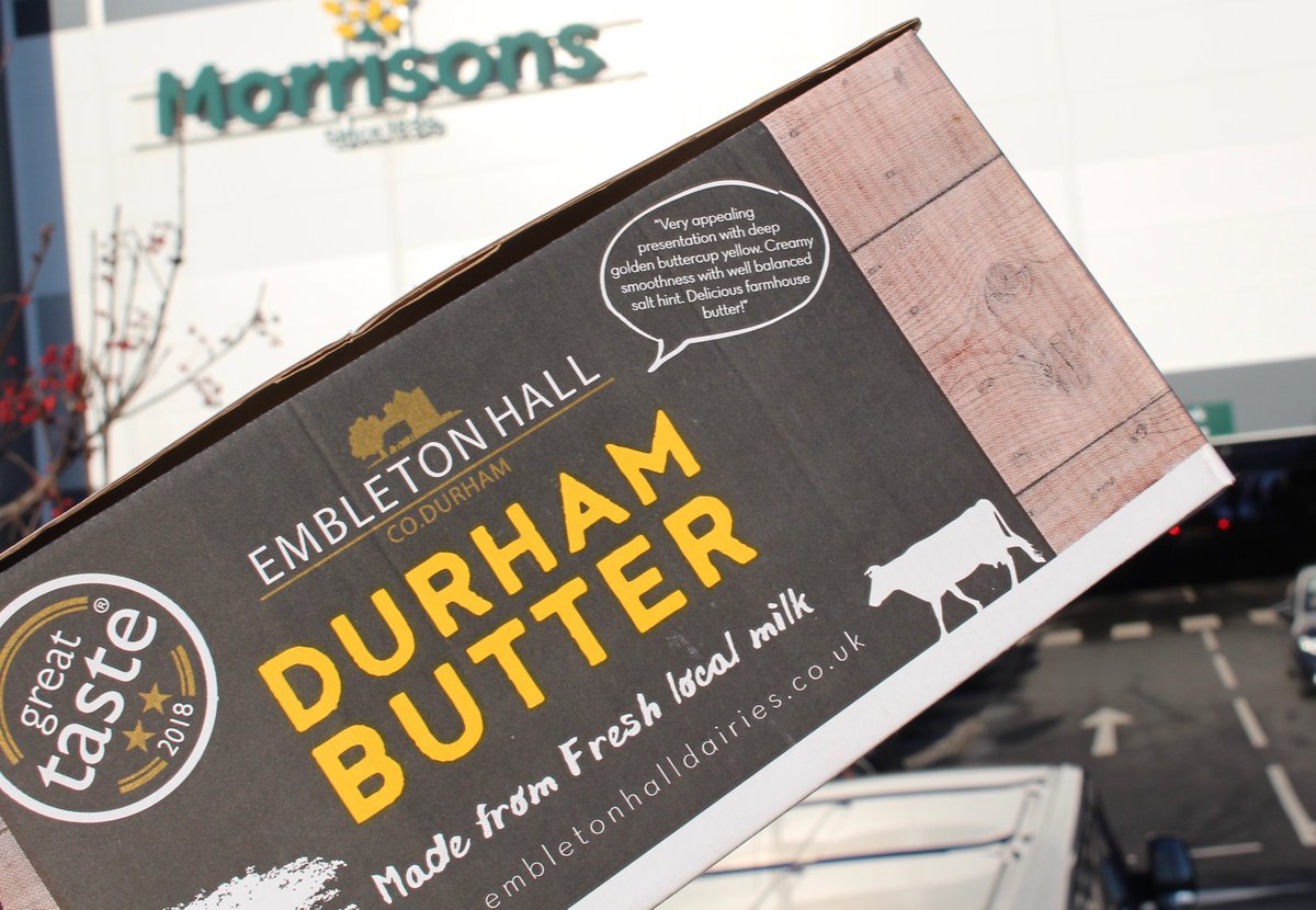 Glow_Creative's tweet photo. We could tell you how deliciously rich &amp; creamy #DurhamButter is; but where's the fun in that? You'll just have to try it for yourself. Look out for our eye-pleasing 👀 #packaging designs on your next shopping trip.

https://t.co/ieDdwwyicJ | 0191 323 3344 https://t.co/On1Z2LHm11