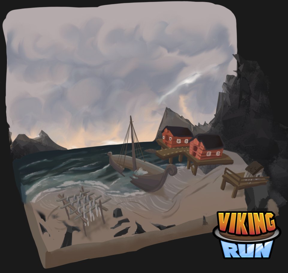 TwoPint_'s tweet photo. I've got a feeling that today's gonna be a good day! 
Happy Monday folks! 
@TwoPint_  studio Viking Run game on progressssssssss... 
#indiedev #indiegames  #unity3d https://t.co/slT3BGdnCF