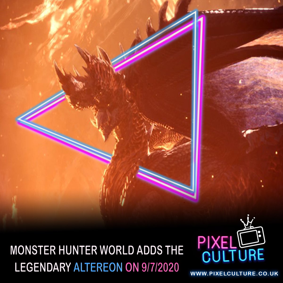 blerdpixl's tweet photo. @monsterhunter is the game that just keeps on giving! The Elder Dragon Altereon arrives FREE OF CHARGE from @Capcom_UK on Thursday. Look forward to our “Casual Gamer Experience” on Sunday too ✊🏾🤓 https://t.co/Gdu0tWaSYi