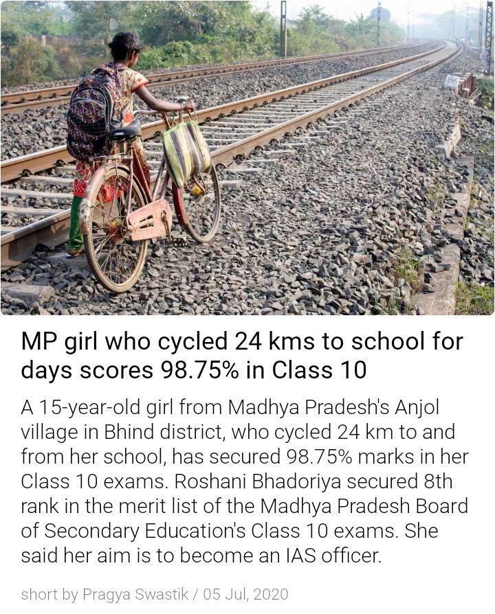 tvchalapathi's tweet photo. Since she was seeing only her dreams, she couldn't notice the obstacles, hence no complaints, no excuses, no give up! ๐
#inspiration #achiever #gogetter #India #realcitizen #LeadByExample #girlpower https://t.co/dUlYzu463s