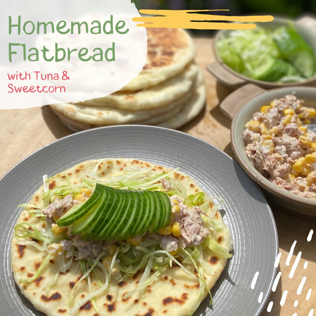 TheSYKitchen's tweet photo. Need some lunch inspiration for the family? What better way to get the kids to enjoy their lunch, than making it themselves from scratch! 👩‍🍳 This flatbread is SO easy! 😍🥙 You can use them at dinner time too, with dishes like curry, chilli or kebabs ♻️ #CookingWithKids https://t.co/4NLirtKxrt
