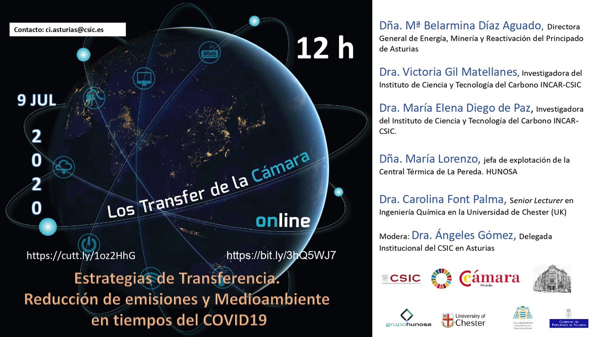 CSICasturias's tweet image. #transferdelacamara 𝗥𝗲𝗱𝘂𝗰𝗰𝗶𝗼́𝗻 𝗱𝗲 𝗲𝗺𝗶𝘀𝗶𝗼𝗻𝗲𝘀 𝘆 𝗺𝗲𝗱𝗶𝗼𝗮𝗺𝗯𝗶𝗲𝗻𝘁𝗲 𝗲𝗻 𝘁𝗶𝗲𝗺𝗽𝗼𝘀 𝗱𝗲𝗹 𝗖𝗢𝗩𝗜𝗗𝟭𝟵
🗓️ Jueves 9
🕛12 h.
Zoom (cutt.ly/1oz2HhG) 
YouTube (bit.ly/3hQ5WJ7)
@uochester #hunosa @uniovi_info @GobAsturias @incarCSIC