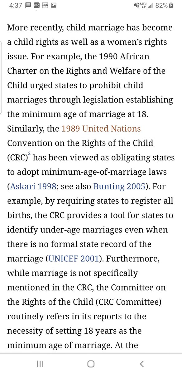 2) The results clearly showed that bringing the age of consent to 18 years of age reduced the rates of adolescent fertility and keep girls safe.