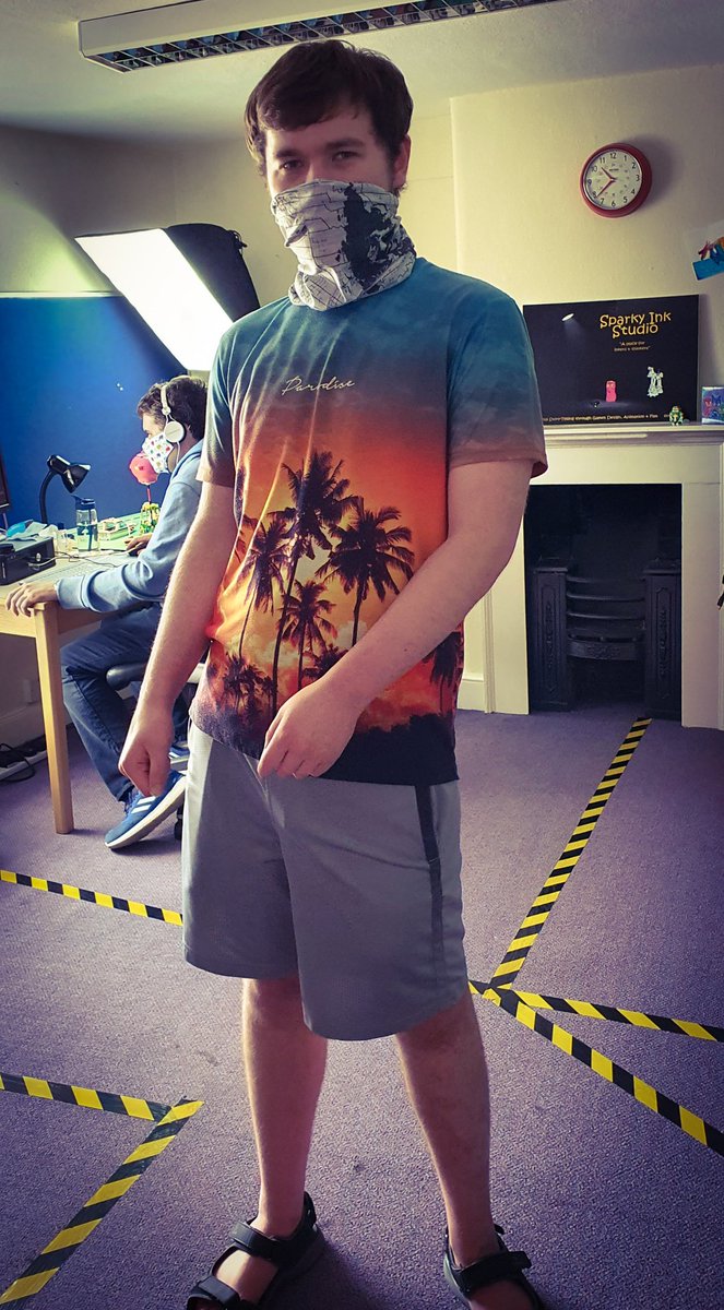 Sparky_inK's tweet image. We have successfully #Rebooted with NO #SyntaxError welcome back to some of our students today.
