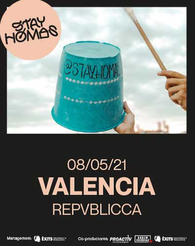 repvblicca's tweet photo. @stayhomas nos visitarán el próximo 8 de mayo en el primer concierto confirmado para 2021

Han sido los protagonistas de que la música no parará no un segundo este confinamiento y en mayo les disfrutaremos en directo.

⚠️Entradas ya disponibles⚠️
🖇️: https://t.co/seci75wAMt https://t.co/WYJ5VNe0bt