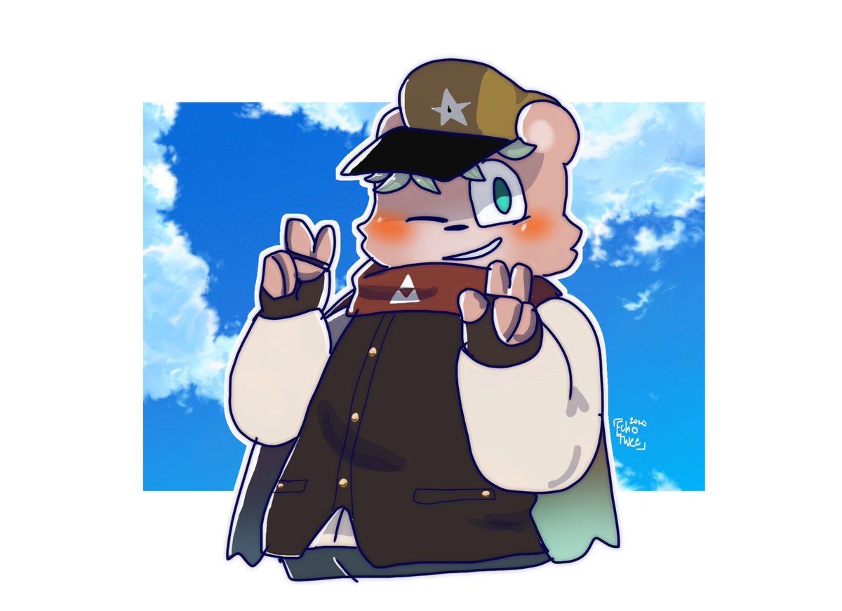 echotwee's tweet photo. 💖 Artist bear 💖
- the creative bear who loves having friends ⭐
#caresona #artistbear #myart #carebearsfandom https://t.co/CAd9ATbEXv