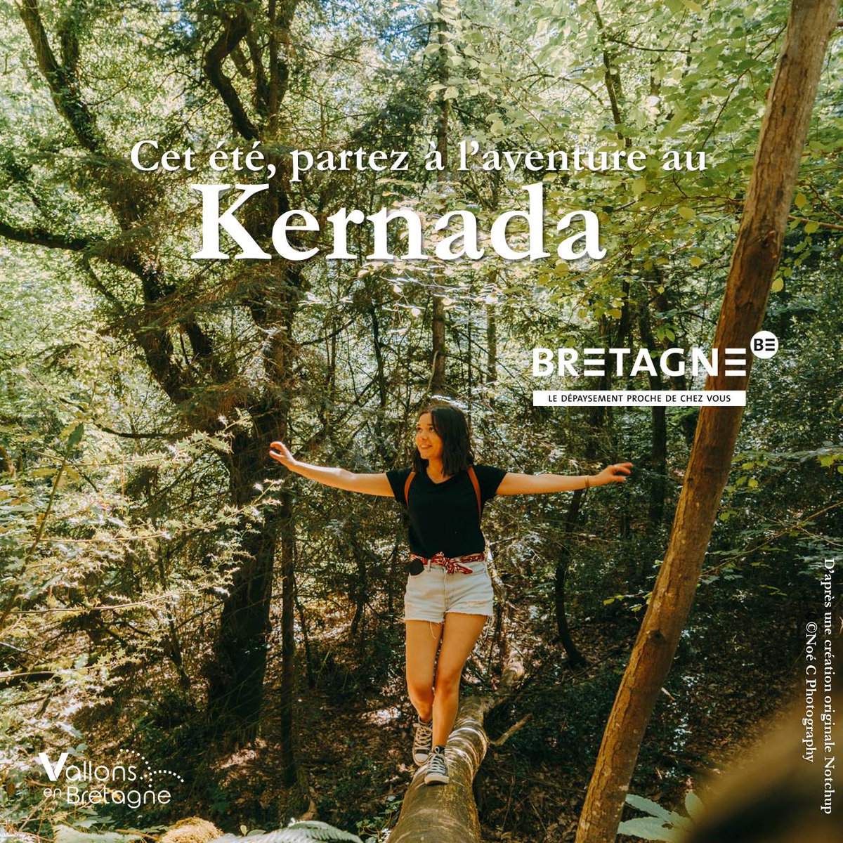 VallonsB's tweet photo. Les #vallonsenbretagne s'approprient la nouvelle campagne de promotion touristique du @CRT_Bretagne :  #DepaysezVousEnBretagne. 💚💙
#CetEtéJeVisiteLaFrance https://t.co/1s5nRaGLlT
