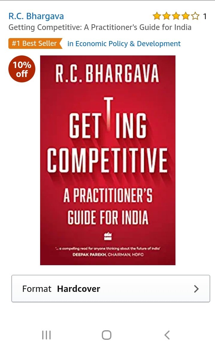krishnDG's tweet image. The new bestseller! #GettingCompetitive #RCBhargava @HCIBusiness @HarperCollinsIN