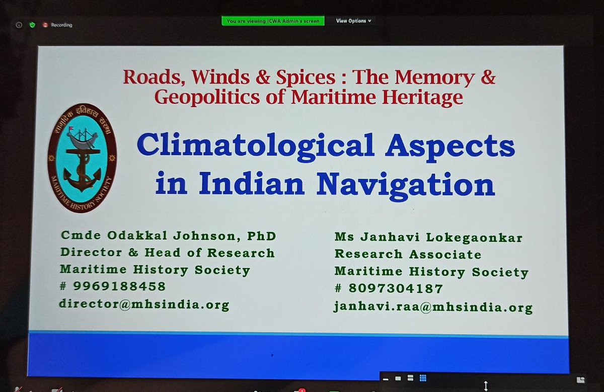 MHSofIndia's tweet photo. @amitdelhi15 @johnsonindia Thanks @ICWA_NewDelhi & @ignca_delhi for this opportunity! Let #HeritageAwaken #MaritimeConsciousness
Session Link Updated Link
@AshNawathe @ATalawadekar @priyanka_1396 @akshay_oma @srikantkesnur @yogiat007 @TheBrownBeagle @vinodbhasin57
https://t.co/buz3jLdp3i https://t.co/5CWT6XVSiA