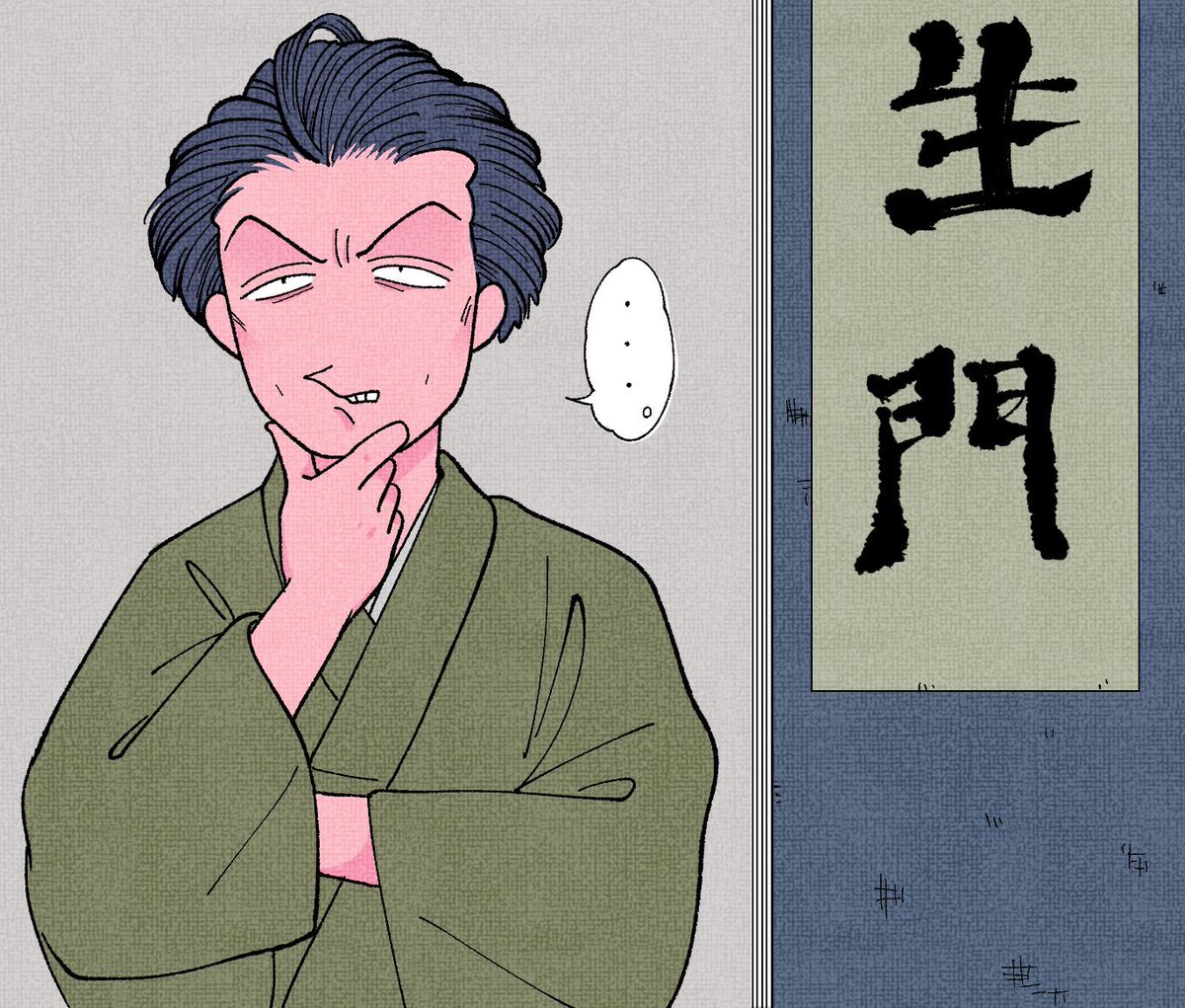 最近のソロイラスト。
(小林、おださく、大佛、芥川) 