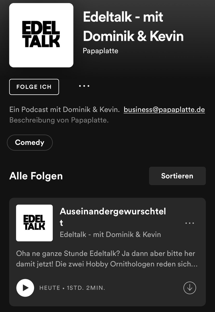 edeltalk's tweet photo. In der heutigen Folge wurden eure Einsendungen vom #Edelbild abgecheckt. Rein da!
Spotify: https://t.co/YewKn34O1w
iTunes: https://t.co/sxkKkGPWOX
Deezer: https://t.co/740D2ZXl2d
Viel Spaß mit der neuen Folge, wie jeden Montag! 🔥 https://t.co/xPAyBHzlFv