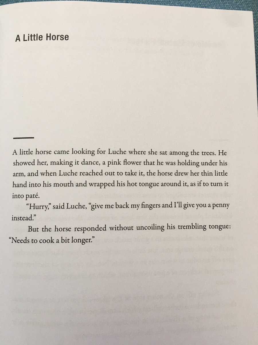 Gisèle Prassinos wrote all the fiction in this collection between the ages of 14 and 24. They are a masterclass in effortlessly surreal storytelling.