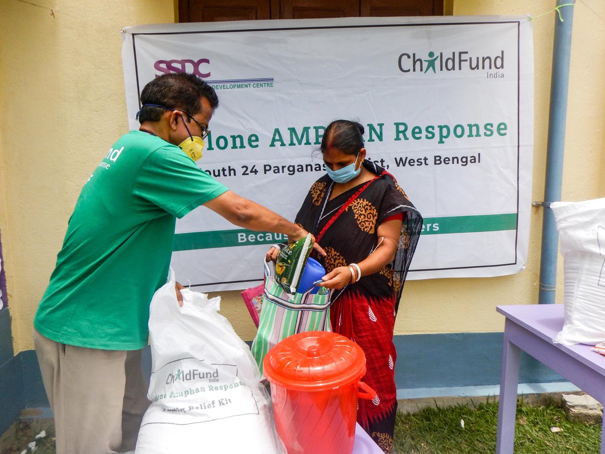 ChildFundIndia's tweet photo. #AllForBengal | We have so far supported over 5000 people in #Bengal affected by #CycloneAmphan. There are still hundreds of families in need of immediate assistance. Help us #rebuild their lives back.
Donate now: https://t.co/femnEpM3qE https://t.co/TJdgF4fNBe