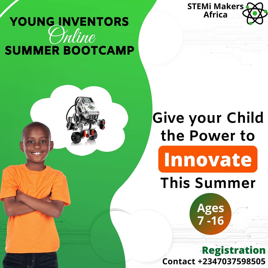 STEMiAfrica's tweet photo. We have Prototype Engineers who would be taking them through designing a Project at the end of the program.
DM Us, if interested or would like to support the Initiative.
#bootcamp #STEM #pbl #arduino #science #invention #tech #programming #webdevelopment #machninelearning #IoT https://t.co/XxAI5SEgO3