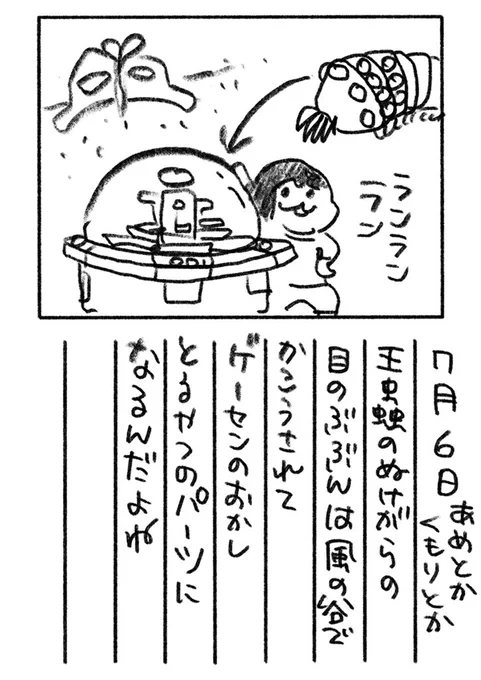 5日目 ナウシカ見るといつも思うこと
#絵日記 