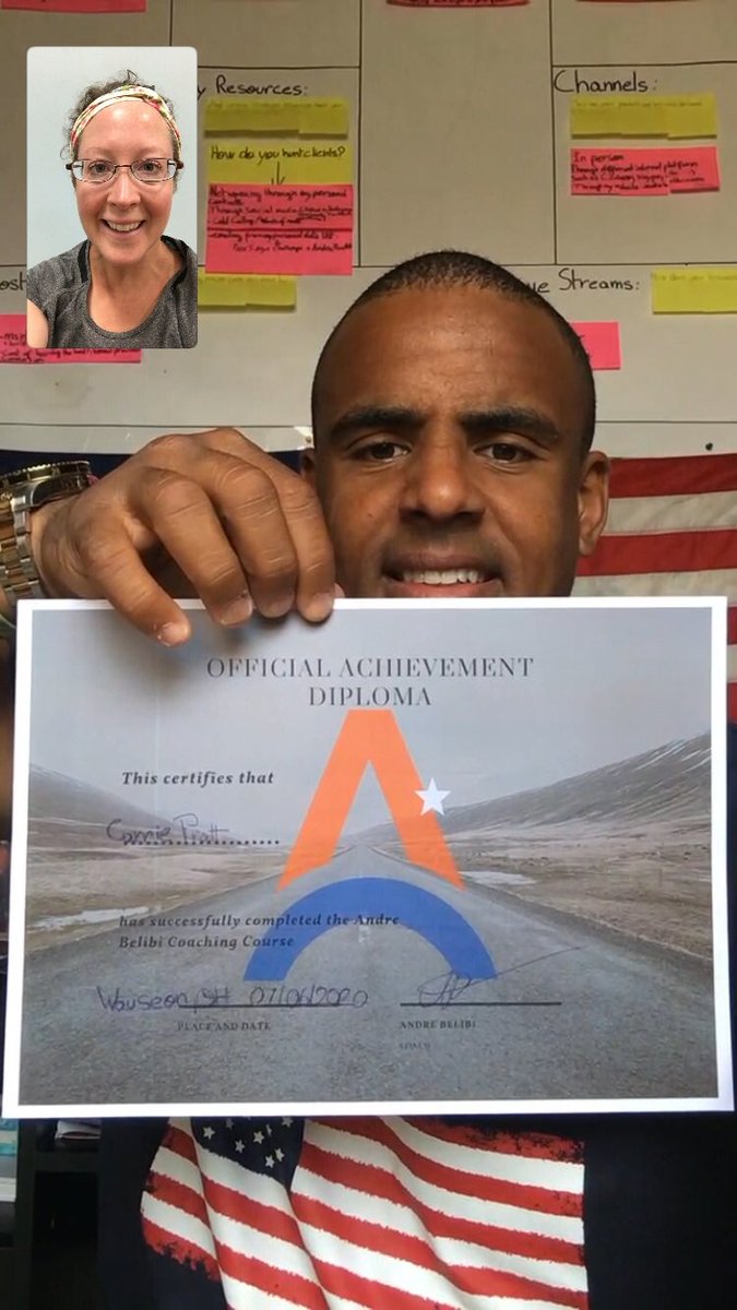andrerunusa's tweet photo. CONGRATULATIONS TO CARRIE WHO COMPLETED HER “SPRINT TO YOUR WORTHY”  PACKAGE IN ANDRE BELIBI COACHING. AND GOT HER DIPLOMA. 

She wants to build a shelter home for abused Ladies and their children and help them start over in life! Let’s go Carrie!
https://t.co/LKn1apDjAq https://t.co/CCjIEqfPPu