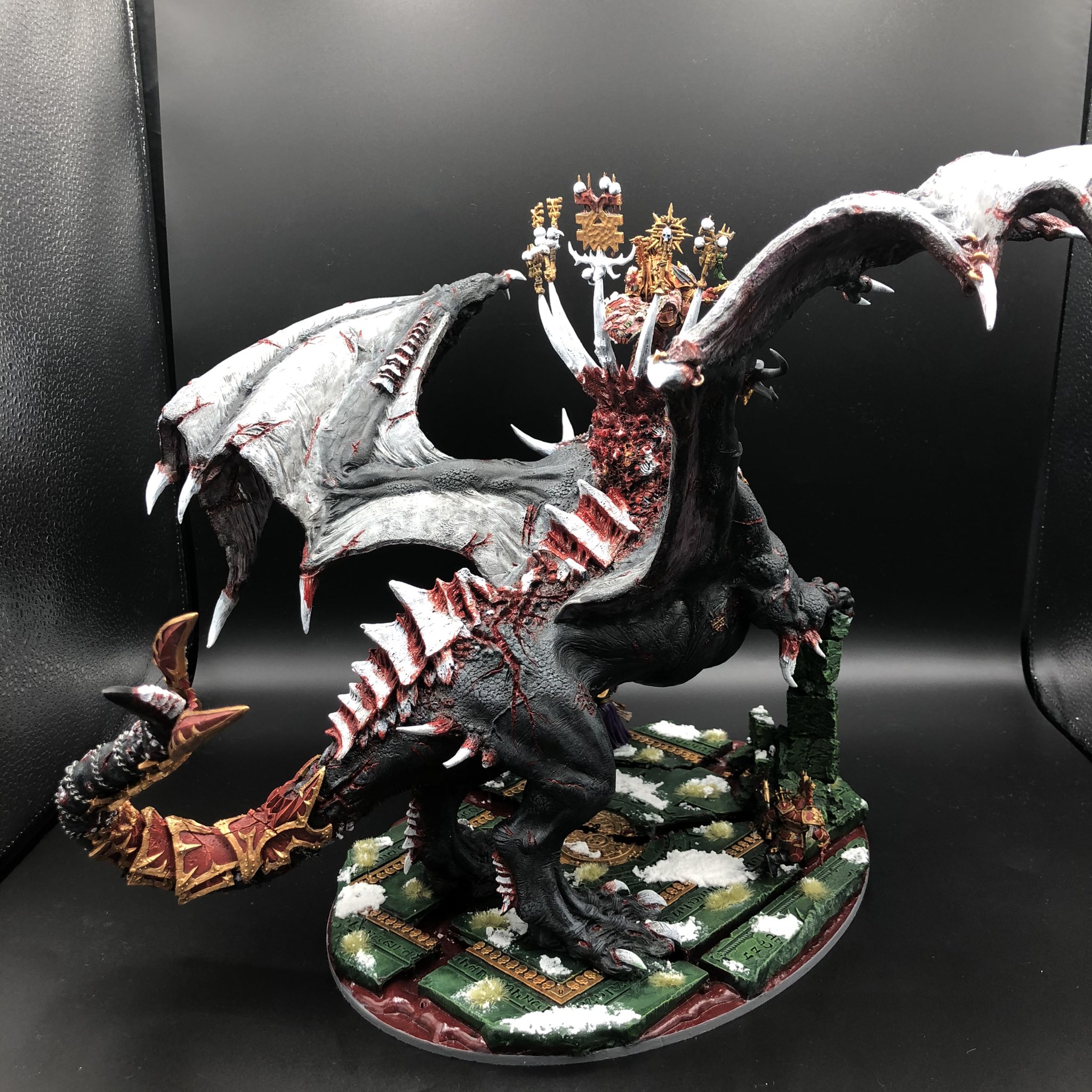 Age Of Nagash Finally Finished This Epic Model I Present Kharn The Khorne Blood Dragon Vampire Lord Upon His God Beast Zombie Dragon Cerberus The Feaster Of Skulls Gamesworkshop Citadel Paintingwarhammer Paintingminiatures Age Of Nagash Finally Finished This Epic Model I Present Kharn The Khorne Blood Dragon Vampire Lord Upon His God Beast Zombie Dragon Cerberus The Feaster Of Skulls Gamesworkshop Citadel Paintingwarhammer Paintingminiatures