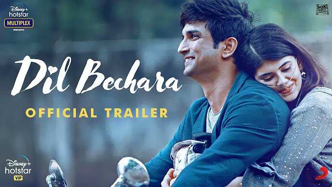 Here's the #DilBecharaTrailer

 @CastingChhabra #SushantSinghRajput @sanjanasanghi96 @swastika24 @Sahilwalavaid @actor_saswata  #SaifAliKhan @arrahman @OfficialAMITABH
#ShashankKhaitan #SuprotimSengupta 

youtu.be/oIcDxUGts-I