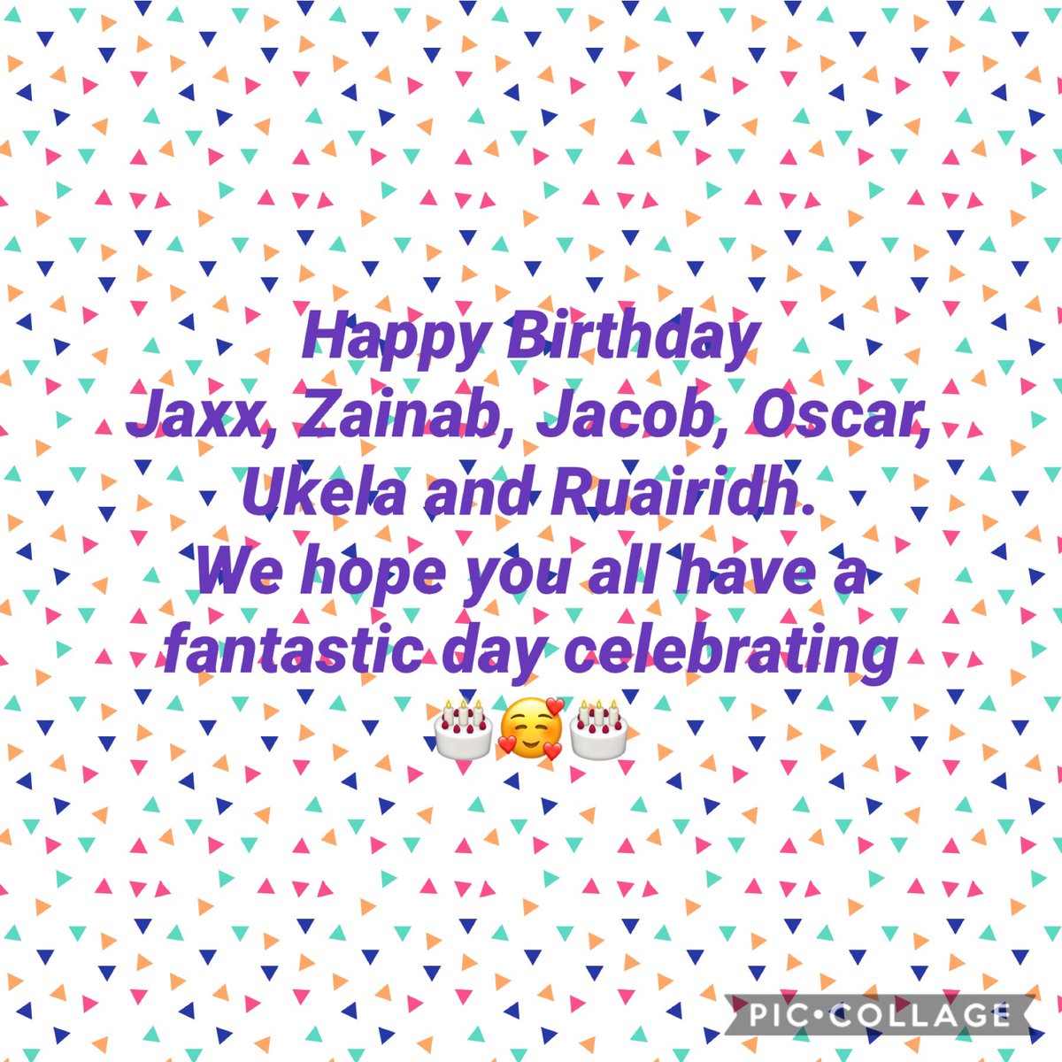 Lots of children are celebrating their Birthday this month. We hope you all have a fabulous day celebrating 🎂 🥰