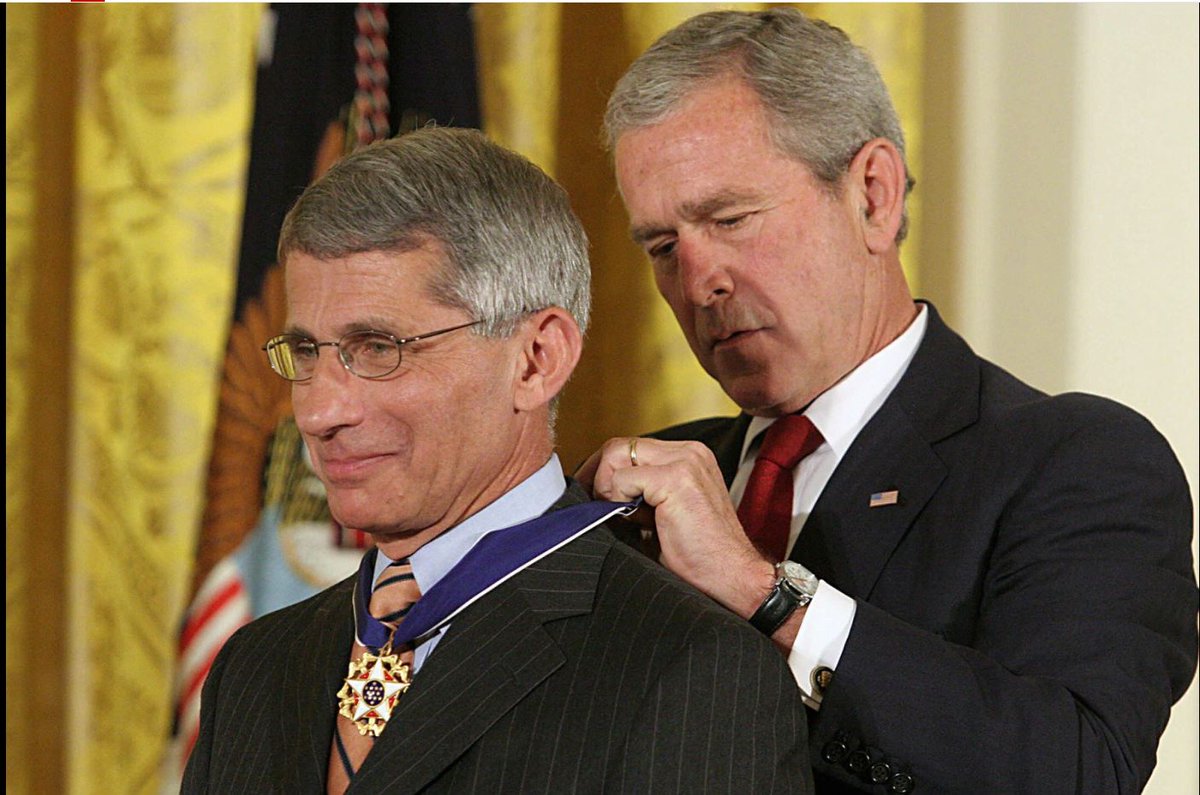 Anthony Fauci, dirctor of the National Institute for Allergy and Infectious DiseaseBoasts his service under 5 presidents as a badge of honorThe NIAID budget for fiscal year 2020 is an estimated $5.9 billion. https://niaid.nih.gov/about/director 