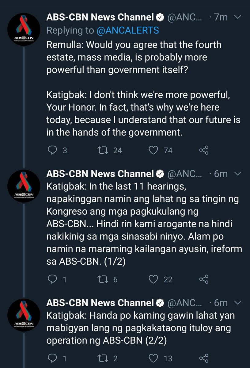 iamsuperbianca's tweet photo. Proud to have Sir Carlo Katigbak as our leader. ❤💚💙🙏🏼 https://t.co/L2ZlEBtNGW