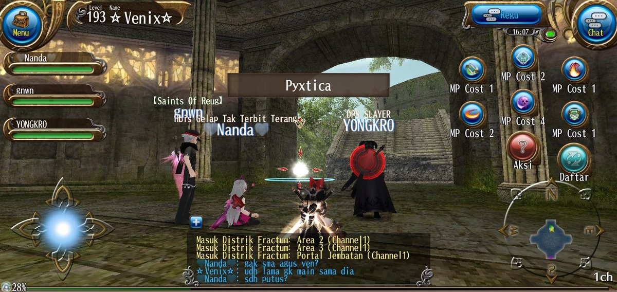 venix_zeron's tweet photo. Terakhir kali beregu dengan teman #ToramOnline #ToramOnlineIndonesia https://t.co/QcnUoI8J40