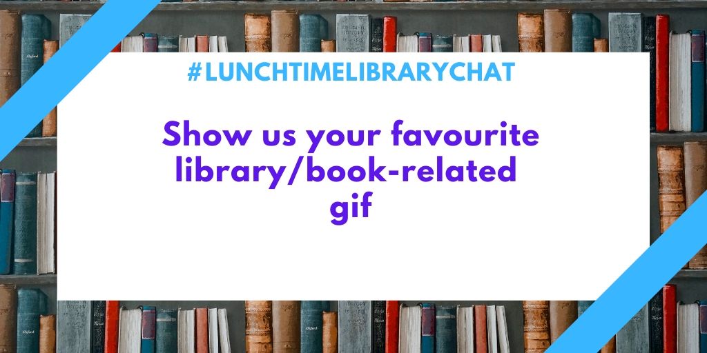 warkslibraries's tweet photo. It's our last week of #LunchtimeLibraryChat this week so today, we'd like to see your favourite library or book related gif - the one that makes you smile or nod your head when you see it.
#LibrariesFromHome https://t.co/AQF0GjA0oQ