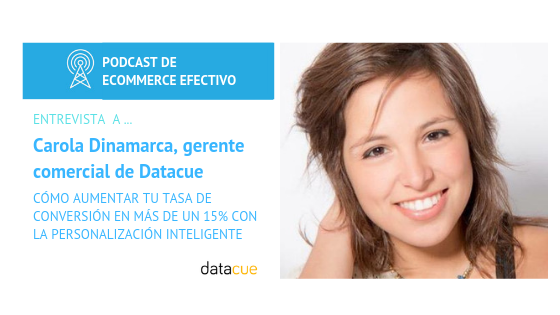 [#PODCAST] Escucha el episodio 39: La personalización inteligente en #eCommerce, descubre cómo incrementar tu tasa de conversión en al menos un 15%. Entrevista a <a href="/caroladinam/">Carola Dinamarca</a> de <a href="/DataCueCo/">DataCue</a>.  blgs.co/Pwe0Je