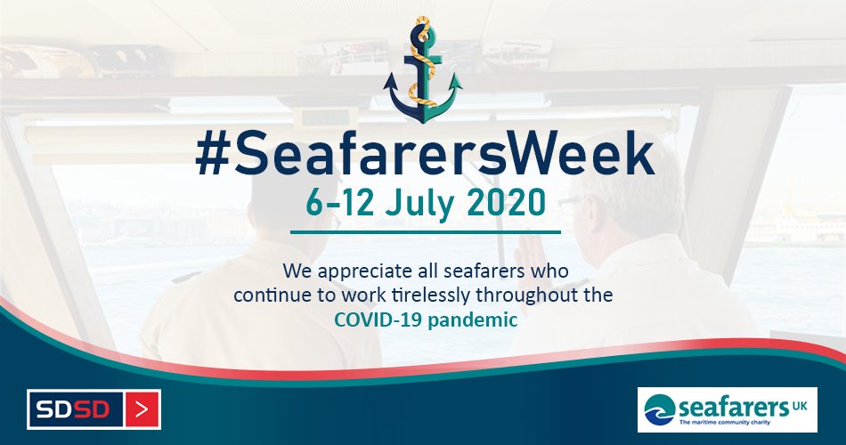 SD_SD's tweet photo. #Seafarersweek, we pay tribute to the #seafarers and #crew around the globe and thank them for their vital work keeping supply chains running. 
#seafarersarekeyworkers #Seafarers_UK #Seafarerssupport #SeafarersAdvice #SeafarersSupport  #SDSD https://t.co/tnzDUu2TZN
