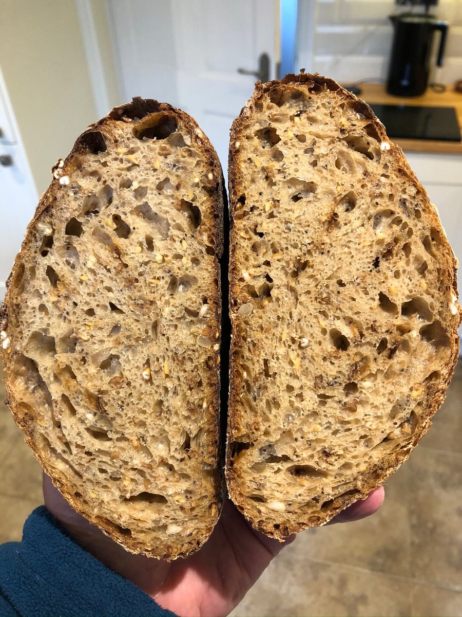 ChefsPass's tweet photo. Wholemeal, grain and rye sourdough In Casa Martinez this morning #sourdough #wholemeal #rye #sourdough #sourdoughstarter #sourdoughbread #sourdougbread #fermentada #levain #levainbread #lievito https://t.co/onU2xhfOiV