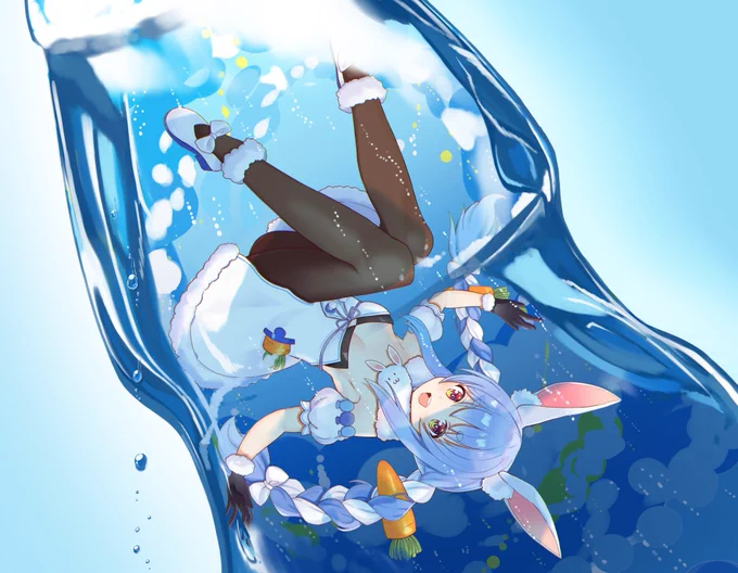 炭酸しゅわしゅわぺこら味
 #ぺこらーと 