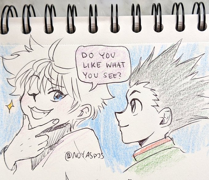 Everyone is posting stuff for killugon day so I CANT SIT STILL #killugonday #hxh 