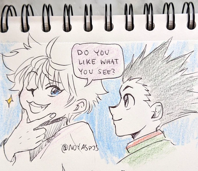 Everyone is posting stuff for killugon day so I CANT SIT STILL #killugonday #hxh 
