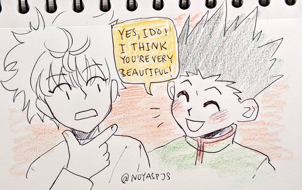 Everyone is posting stuff for killugon day so I CANT SIT STILL #killugonday #hxh 