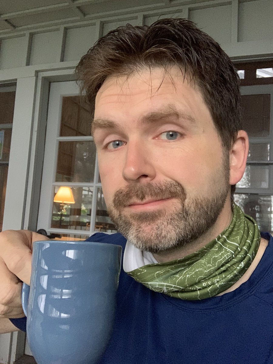 MrCrimson99's tweet photo. No view of the sunrise this morning, but still a wonderfully chilly morning to enjoy some coffee and do some reading!
@LenFoote #HikeInn #HikeLife #MorningContemplation https://t.co/E7IW84l4cO