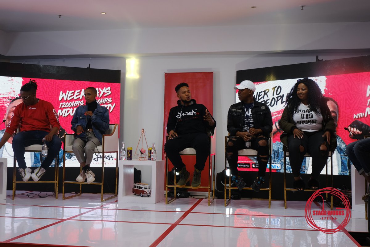 stageworksbw's tweet photo. Over the weekend we provided technical support for @TheRealYaronaFM on their weekday lineup launch the best way we know how. 

Contact us for any corporate engagement on +267 75385668 or Email us on info@stageworksafrica.com 

#StageWorksAfrica
#YaronaFM https://t.co/ZSsewq9fgu