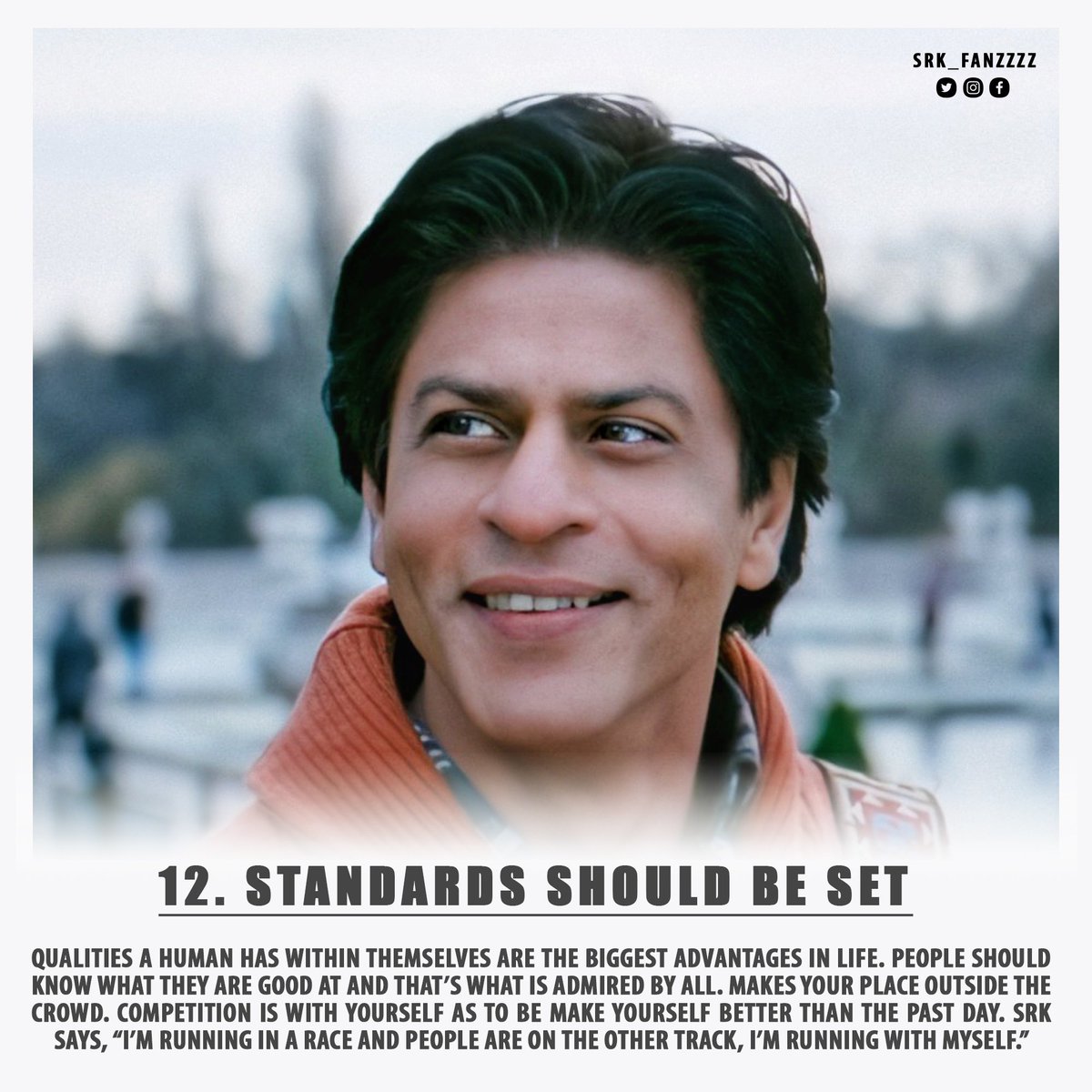 For those who need it, SHAH RUKH KHAN'S TOP 13 RULES FOR SUCCESS(4/4) @iamsrk  #HappyTeachersDay #ShahRukhKhan