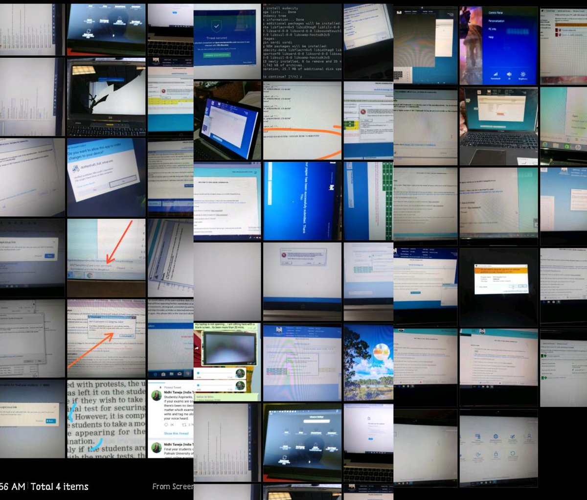 RohaneetB's tweet photo. These are the snaps of problems faced by the students while online mock test .Plz #BPUTStopKaroNa 
#BputCancelExam 
#bputwewantnormalisation 
@narendramodi 
@Naveen_Odisha 
@rashtrapatibhvn 
@DrRPNishank 
@SuparnoSatpathy 
@GMohapatraBjp 
@bhalubh55 
@premananda2682 
@KapilSibal https://t.co/hT4P9v1PXZ