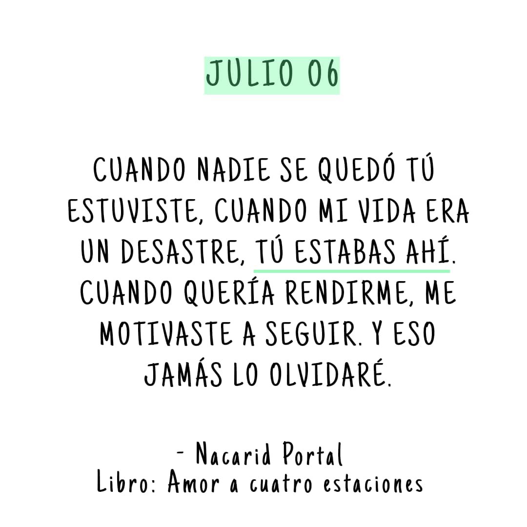 nacaridportal's tweet photo. Frase del día 💚 https://t.co/SbX8FwtmwJ