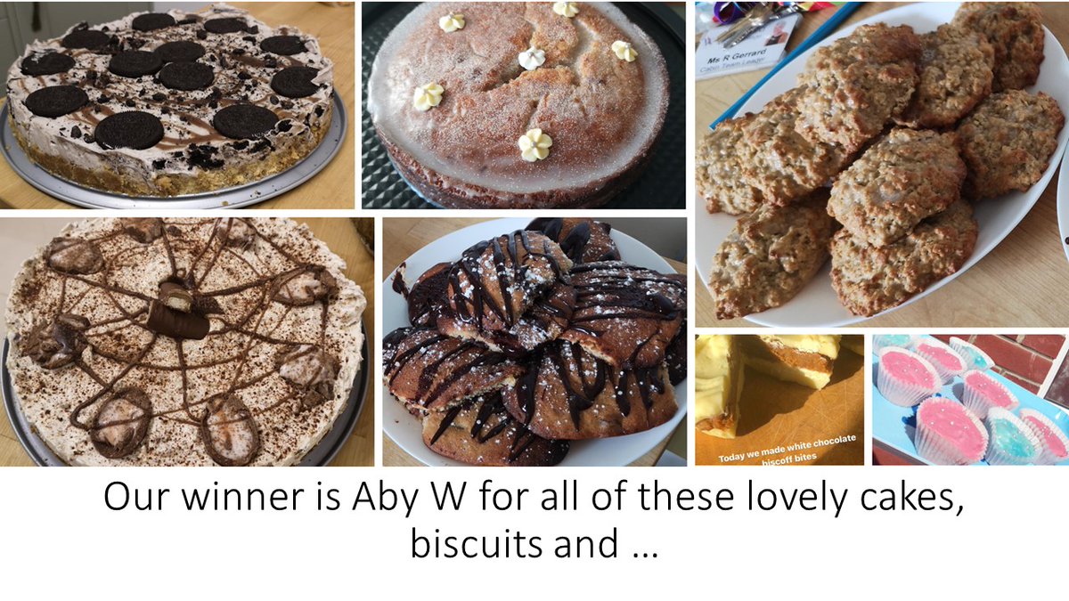 WitchfordVC's tweet photo. Well done to everyone that entered our 'bake-off' we had some amazing entries #prideinWVC #WVCStayHome https://t.co/daK4n5FRLF
