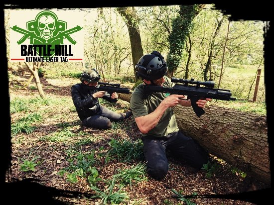 Make sure to book your Battle-Hill sessions for the coming week at battle-hill.co.uk.
Fantastic fun for small and large groups, family parties, birthdays and corporate events!!
Or call us on 01452-501483

#lasertag #outdoors #corporate #active #party