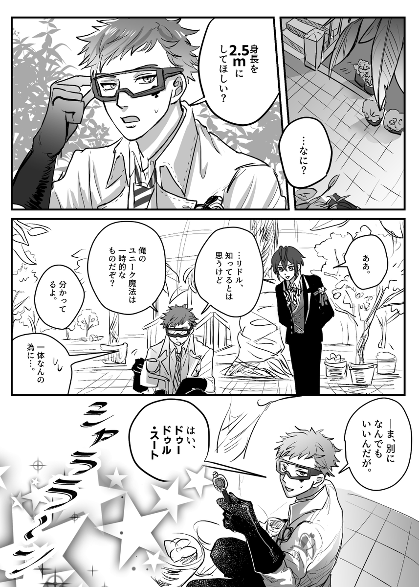 リドルの苦悩 1/2 