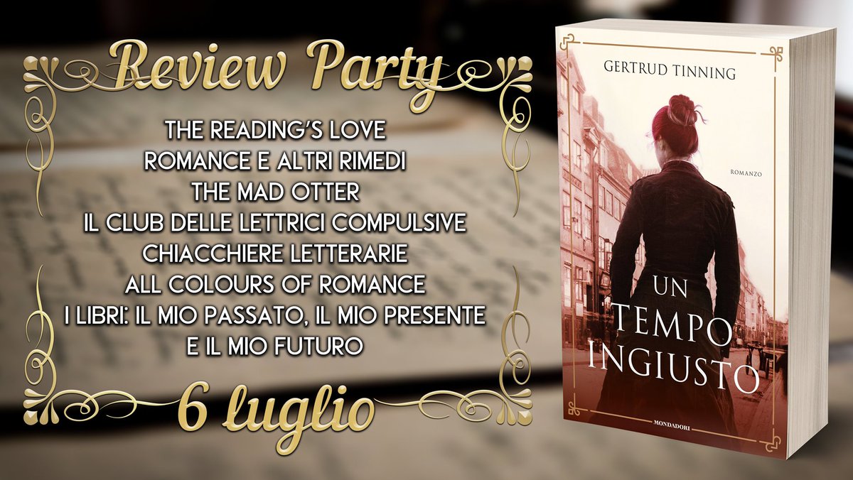 libripaspresfut's tweet photo. Quello di Gertrud Tinning è un libro che urla lotta femminista da ogni pagina. Potevamo non parlarvi di "Un tempo ingiusto" @Librimondadori ? 
Potete leggere la recensione di @katyblacktears qui -> https://t.co/NxnsppxKeB https://t.co/OhnkwhYQ7w