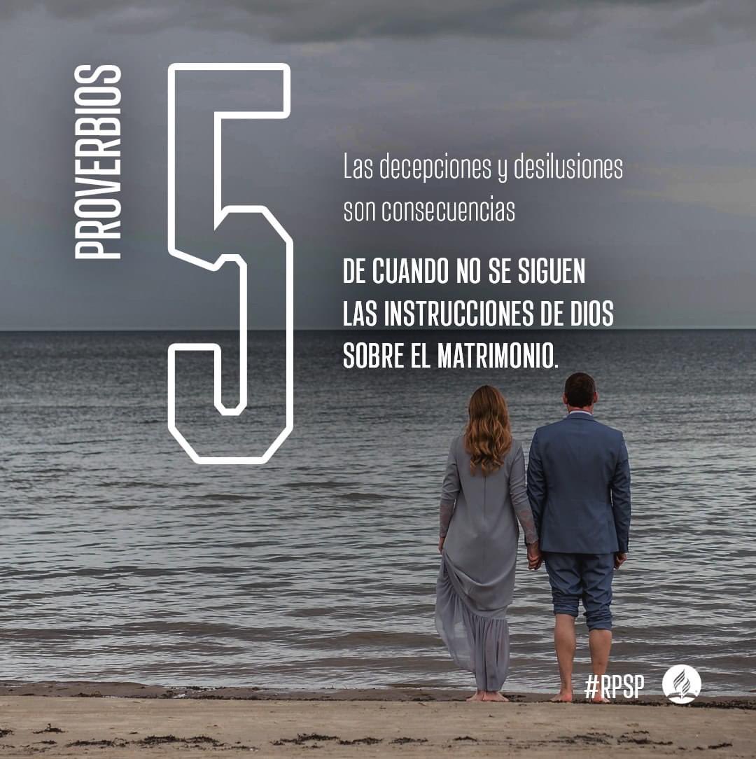 AdventistasMOP's tweet photo. #Proverbios La idea del #matrimonio parece tener un poder #hechizante sobre la mente de muchos jóvenes. Dos personas llegan a #conocerse, se #enamoran #ciegamente y cada una absorbe la atención de la otra. Se #oscurece la razón y se depone el criterio. https://t.co/nOlCs1ZM35
