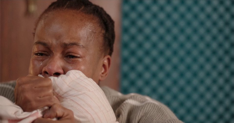 1max_TV's tweet photo. Kedibone couldn't hold back her tears anymore 💔  #TheRiver1Magic https://t.co/hZsT09GJdk